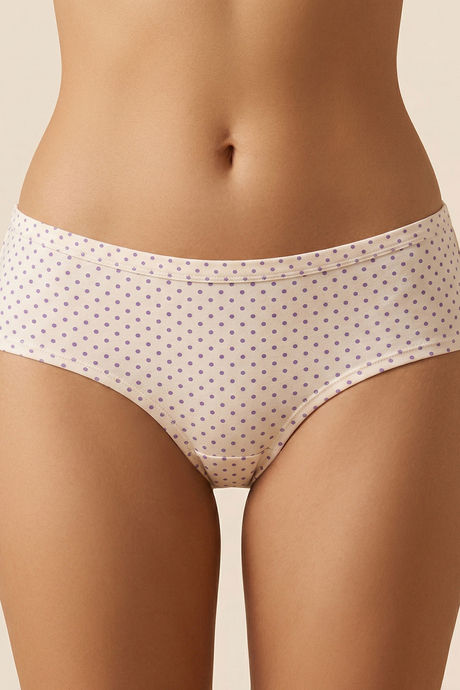 Zivame Regular Rise Full Coverage Hipster Panty (Pack of 3) - Multicolor — image 9